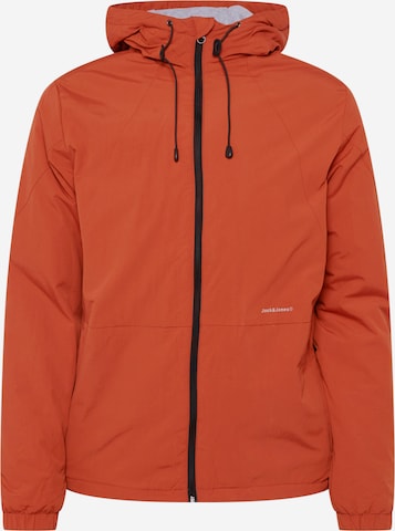 JACK & JONES Between-Season Jacket 'TAMPER' in Red: front