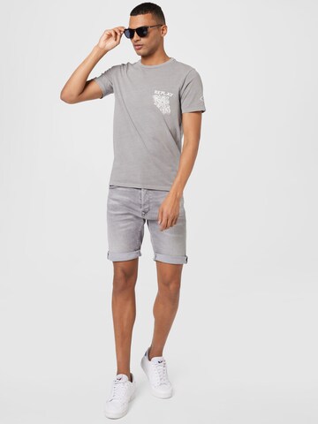 REPLAY T-Shirt in Grau