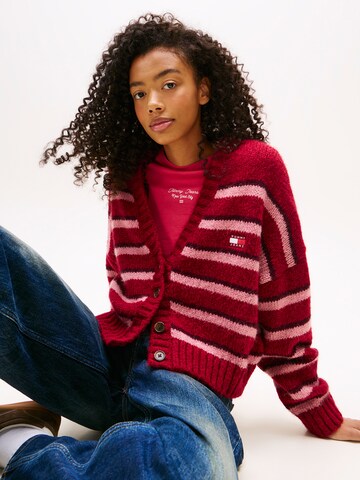 Cardigan Tommy Jeans en rouge