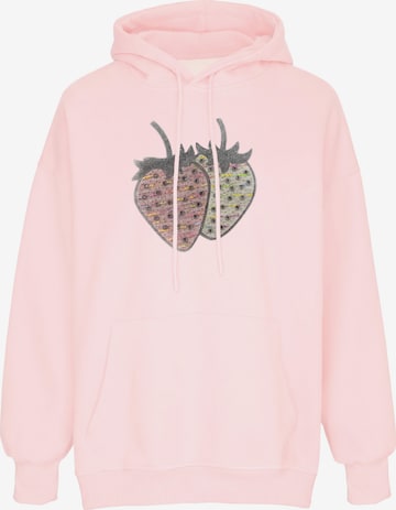 Sweat-shirt MYMO en rose : devant