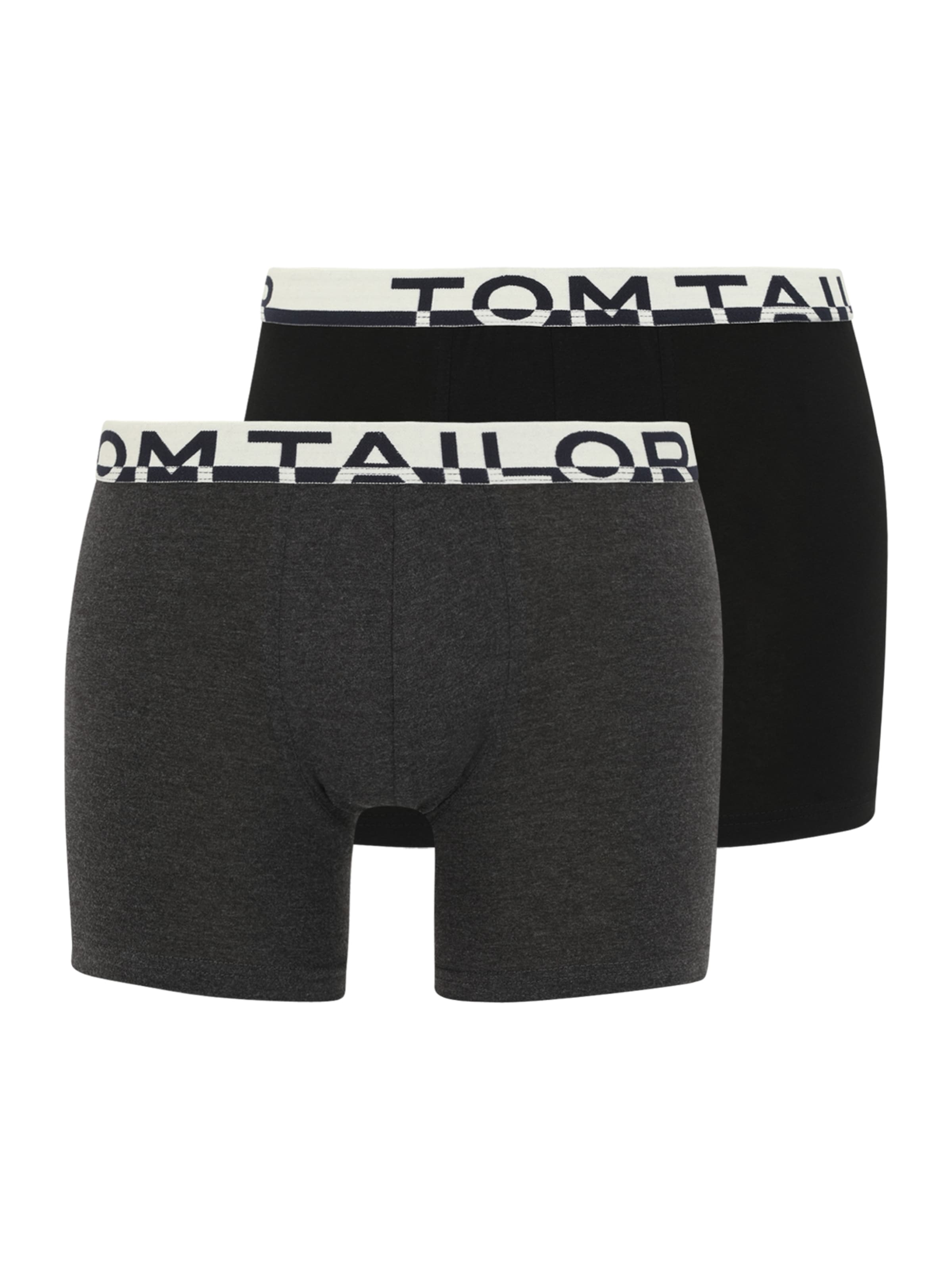 TOM TAILOR Boxerky – šedá: přední strana