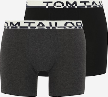 TOM TAILOR Bokserid, värv hall: eest vaates