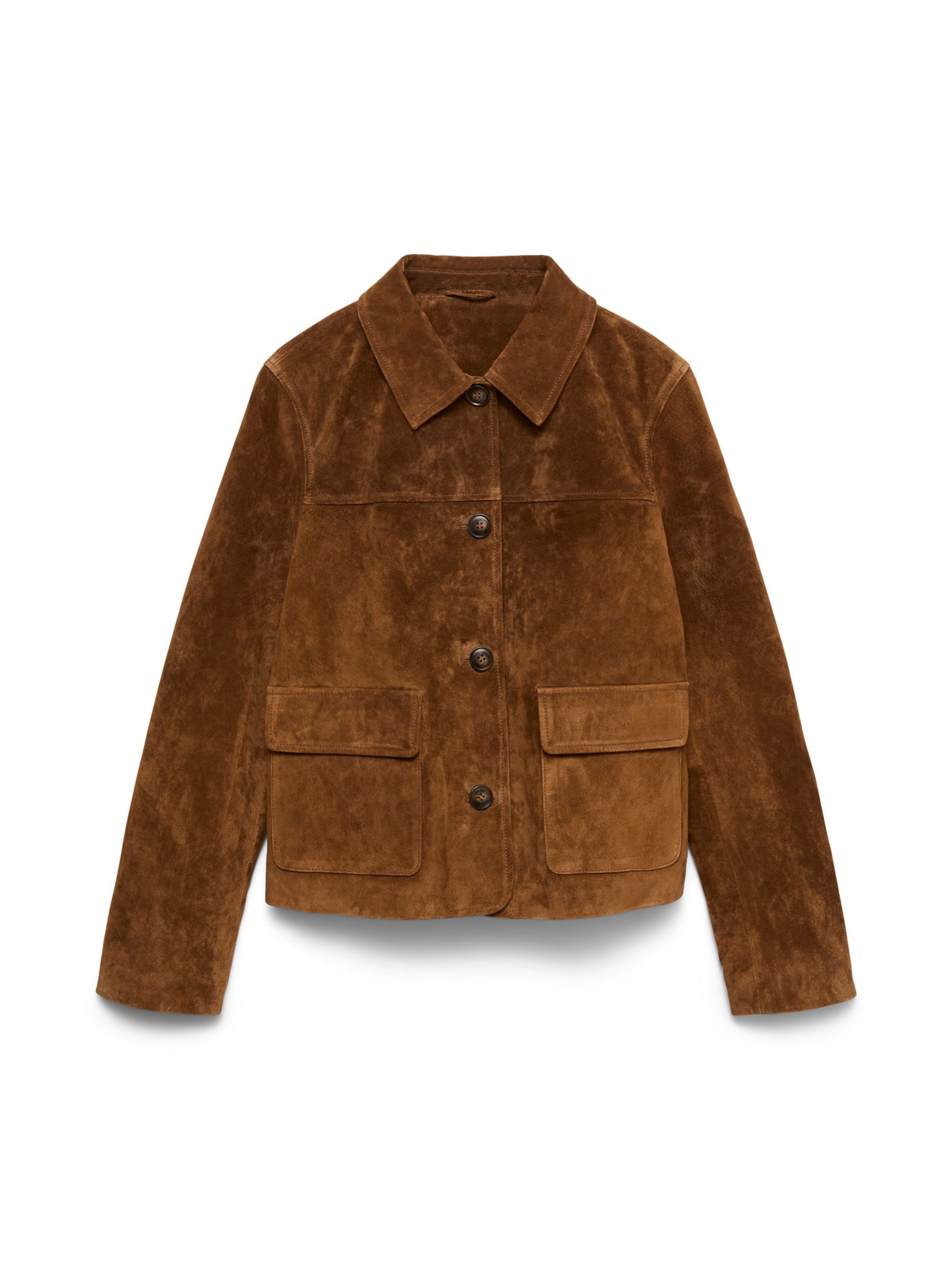 VERO MODA - Chaqueta de entretiempo 'VMJanicekelly' en marrón: frente