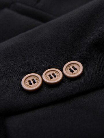 Regular fit Giacca da completo di Ombre in nero