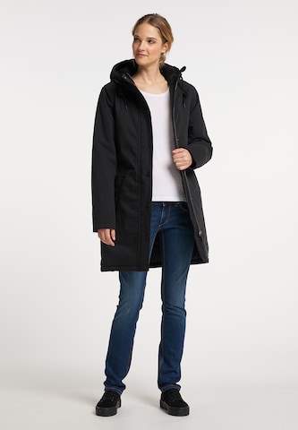 ICEBOUND Raincoat in Black