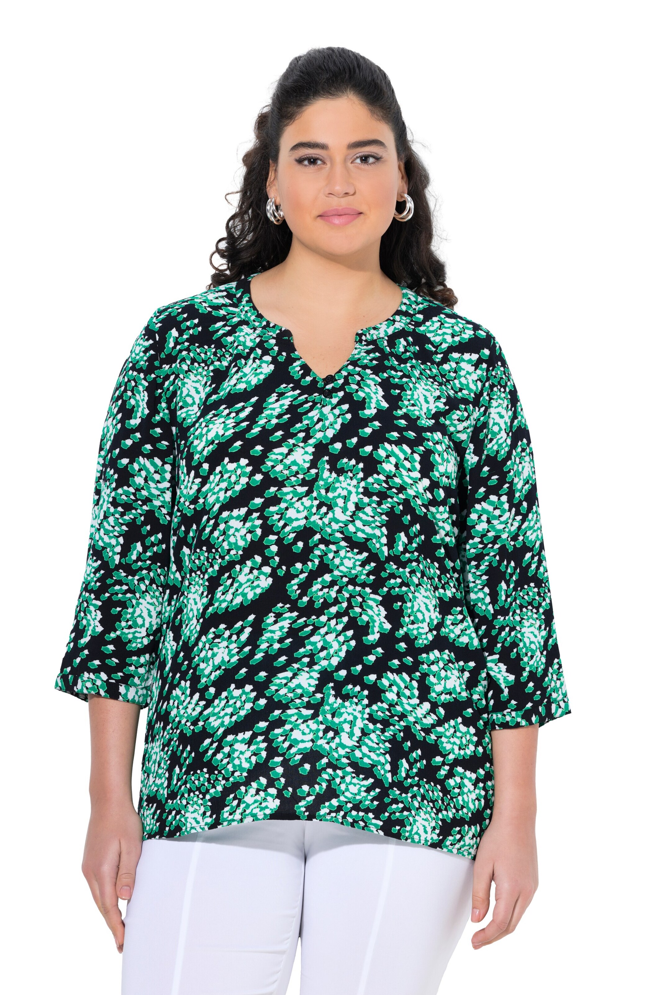 Ulla Popken Tunika in Mischfarben: Vorderseite