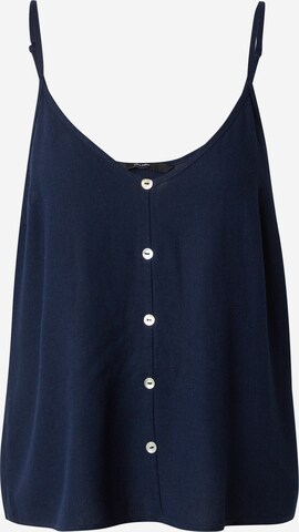 VERO MODA Blouse 'MYMILO' in Blauw: voorkant