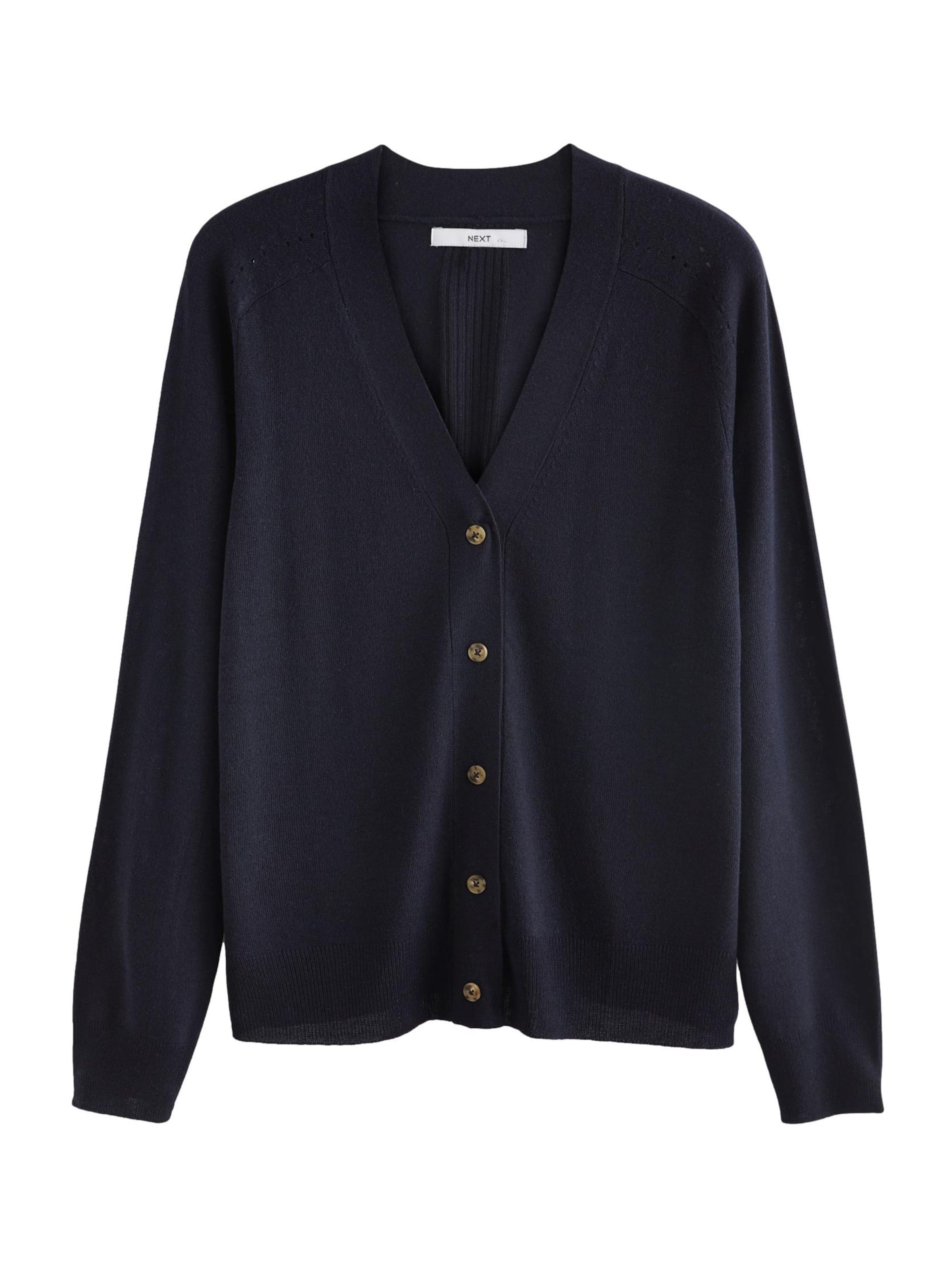 Next Neuletakki värissä sininen: etupuoli