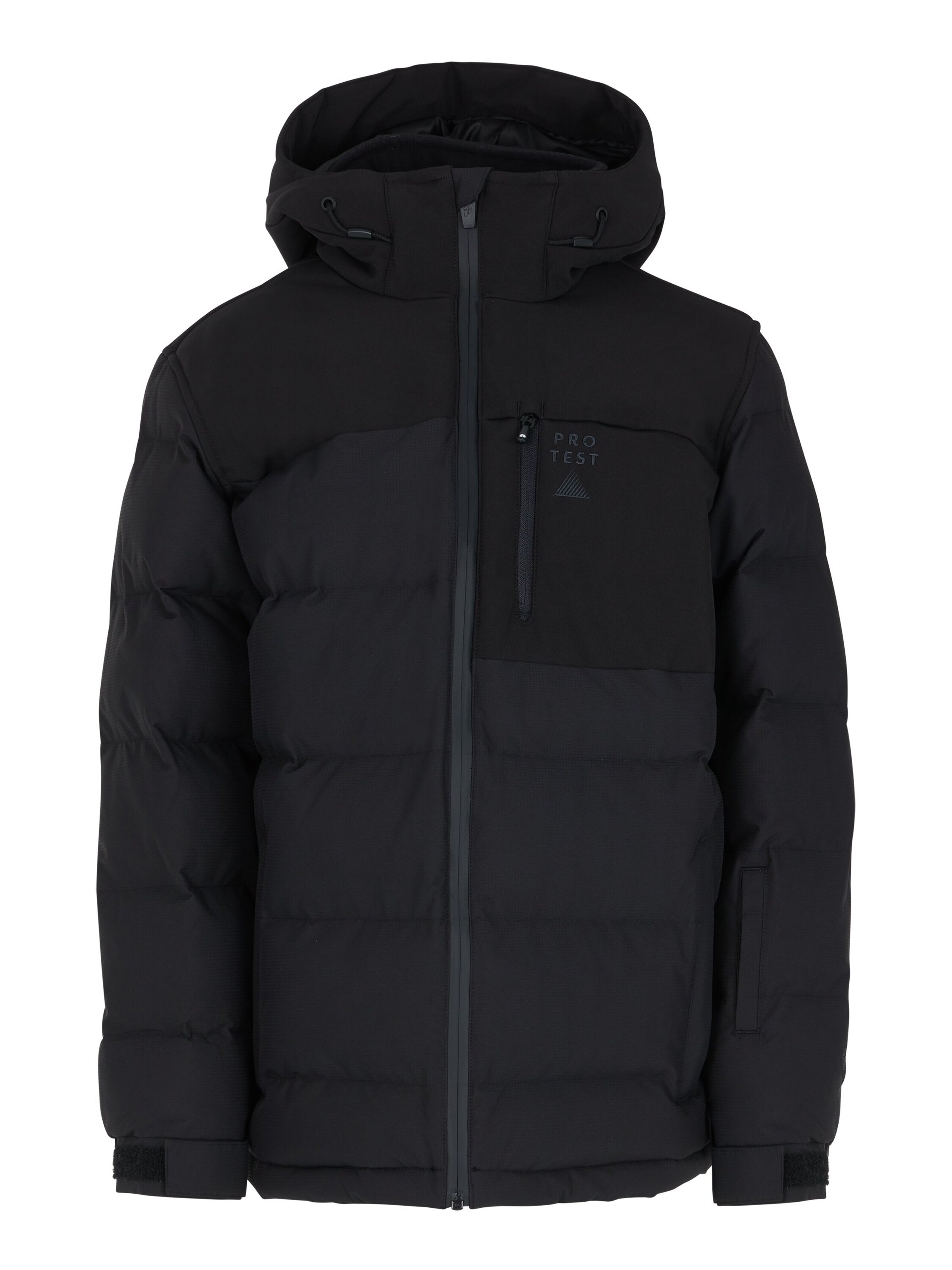 PROTEST Sports jacket 'PRTDEVUN JR' in Black: front