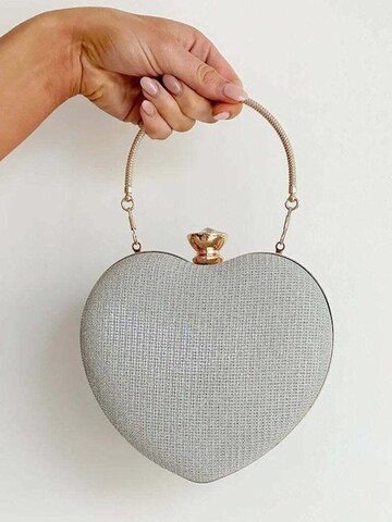 Tomshop24-7 Clutch 'Bella Herz'‌ in Silber