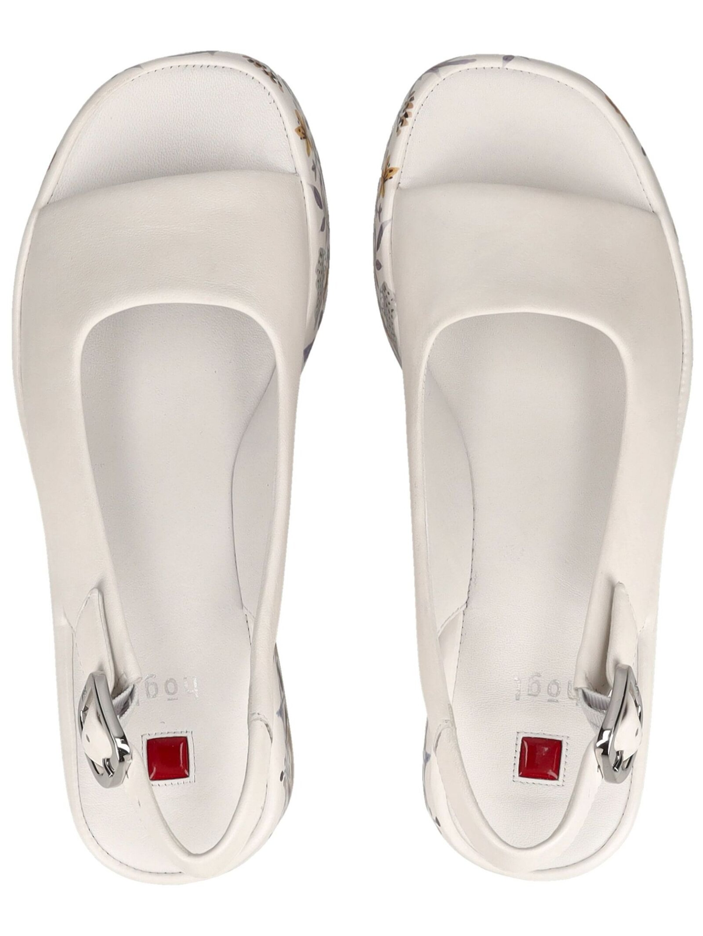 Sandales 'Loulou' Högl en blanc