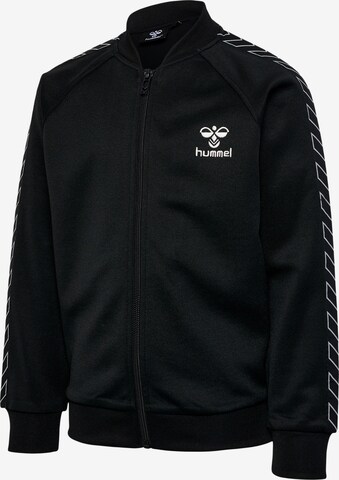 Hummel Athletic Zip-Up Hoodie in Black