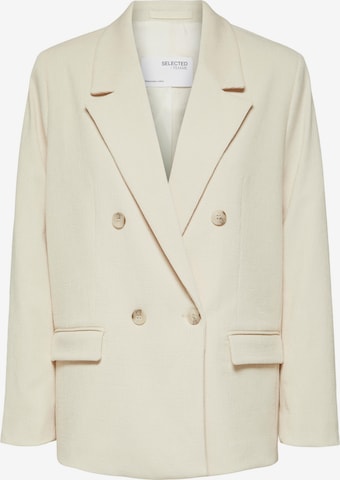 SELECTED FEMME - Blazer 'ZOEY' em bege: frente