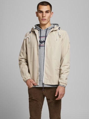 JACK & JONES Tussenjas 'Luke' in Beige: voorkant