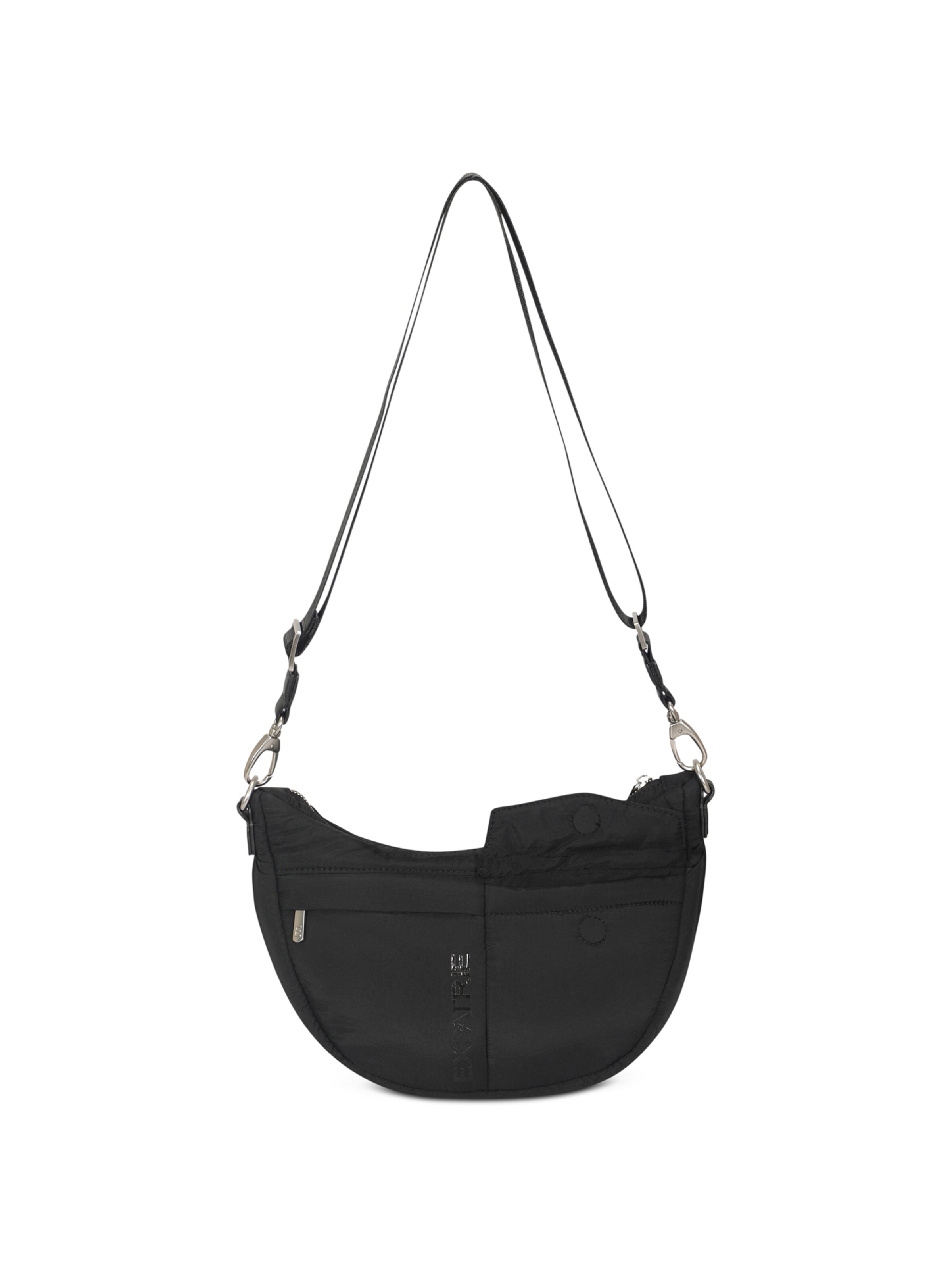 juoda Expatrié Rankinė su ilgu dirželiu 'Vivy'