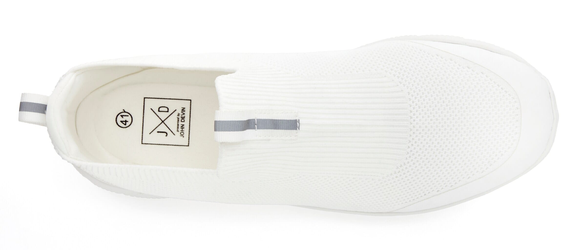 Slip on JOHN DEVIN en blanc