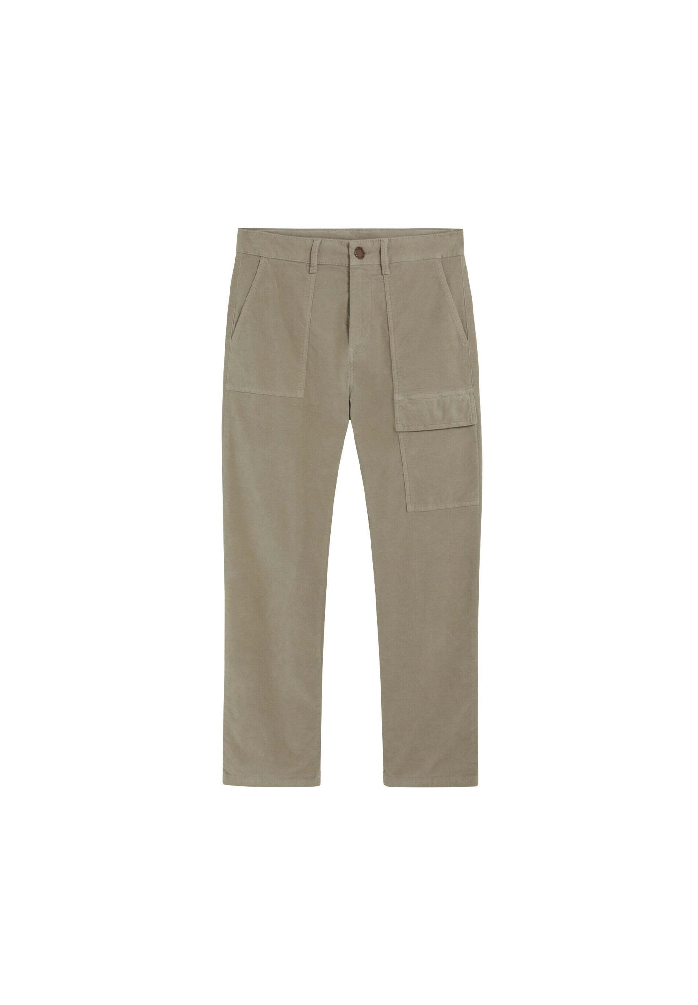 Scalpers Обычный Брюки-карго в Коричневый: спереди