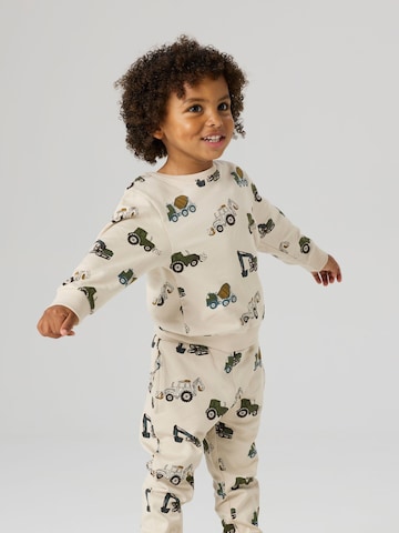 NAME IT Sweatshirt in Beige: front