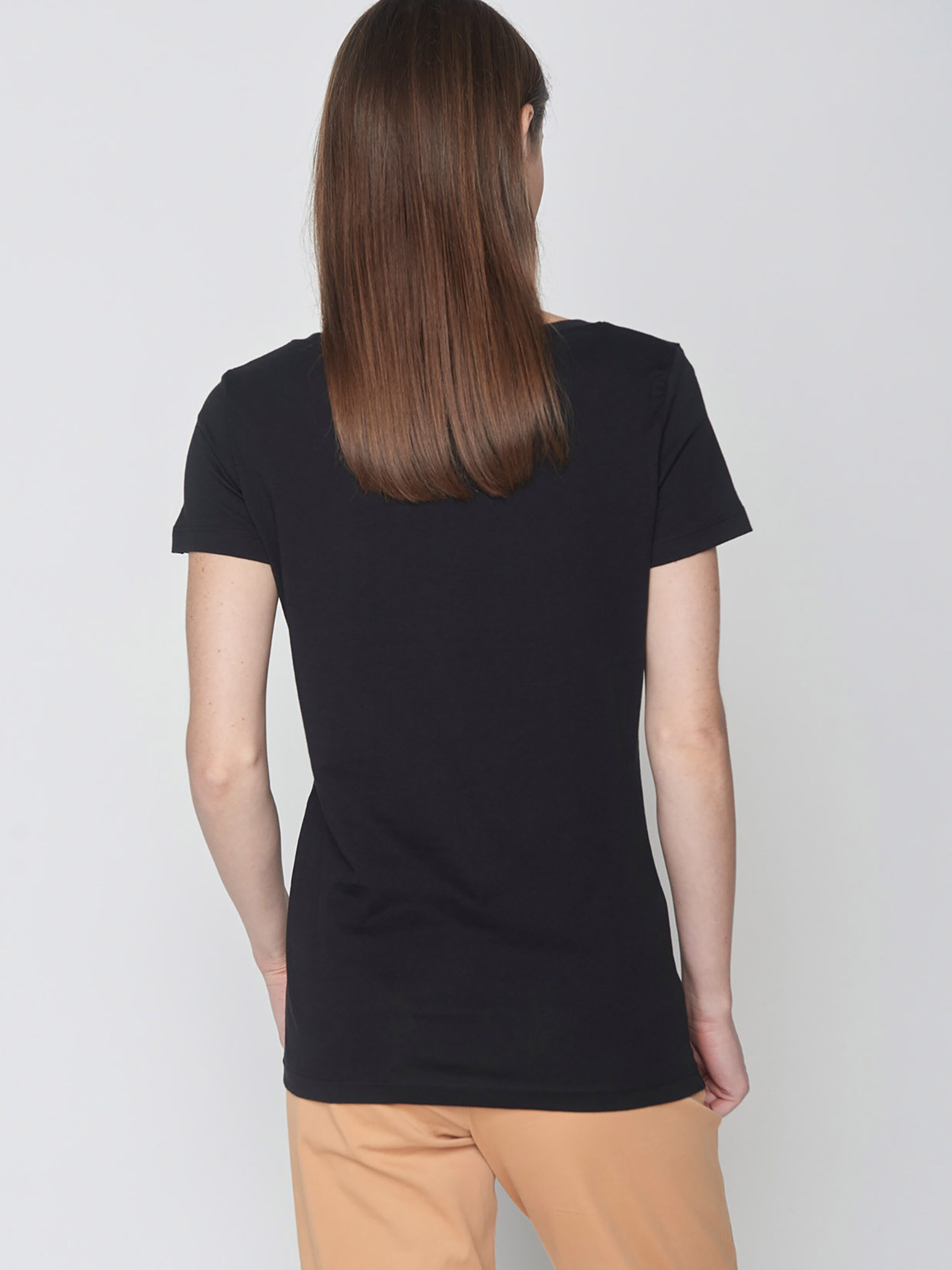 Maglietta 'Bike Connect' di GREENBOMB in nero