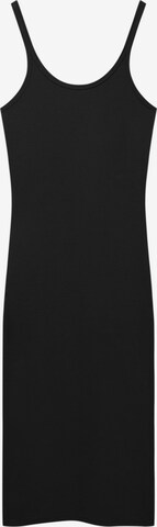 Pull&Bear Letní šaty – černá: přední strana