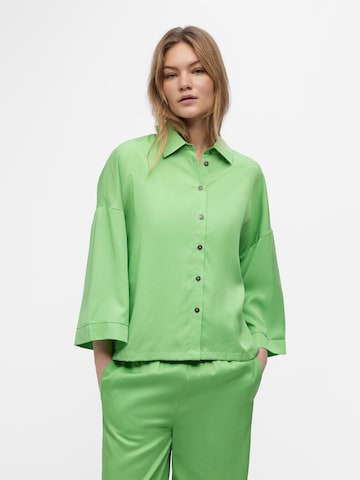 OBJECT Blouse 'Tilda' in Groen: voorkant