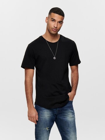 Only & Sons Shirt 'Matt' in Black