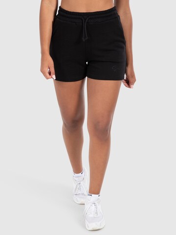 Regular Pantalon Smilodox en noir : devant
