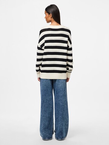 PIECES Sweater 'FANNI' in Black