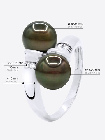 Bague 'Manae' Ateliers Saint Germain en blanc
