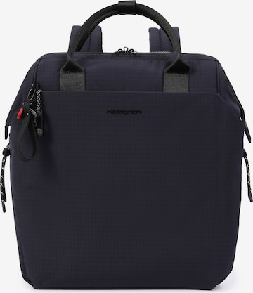 Zaino di Hedgren in blu: frontale