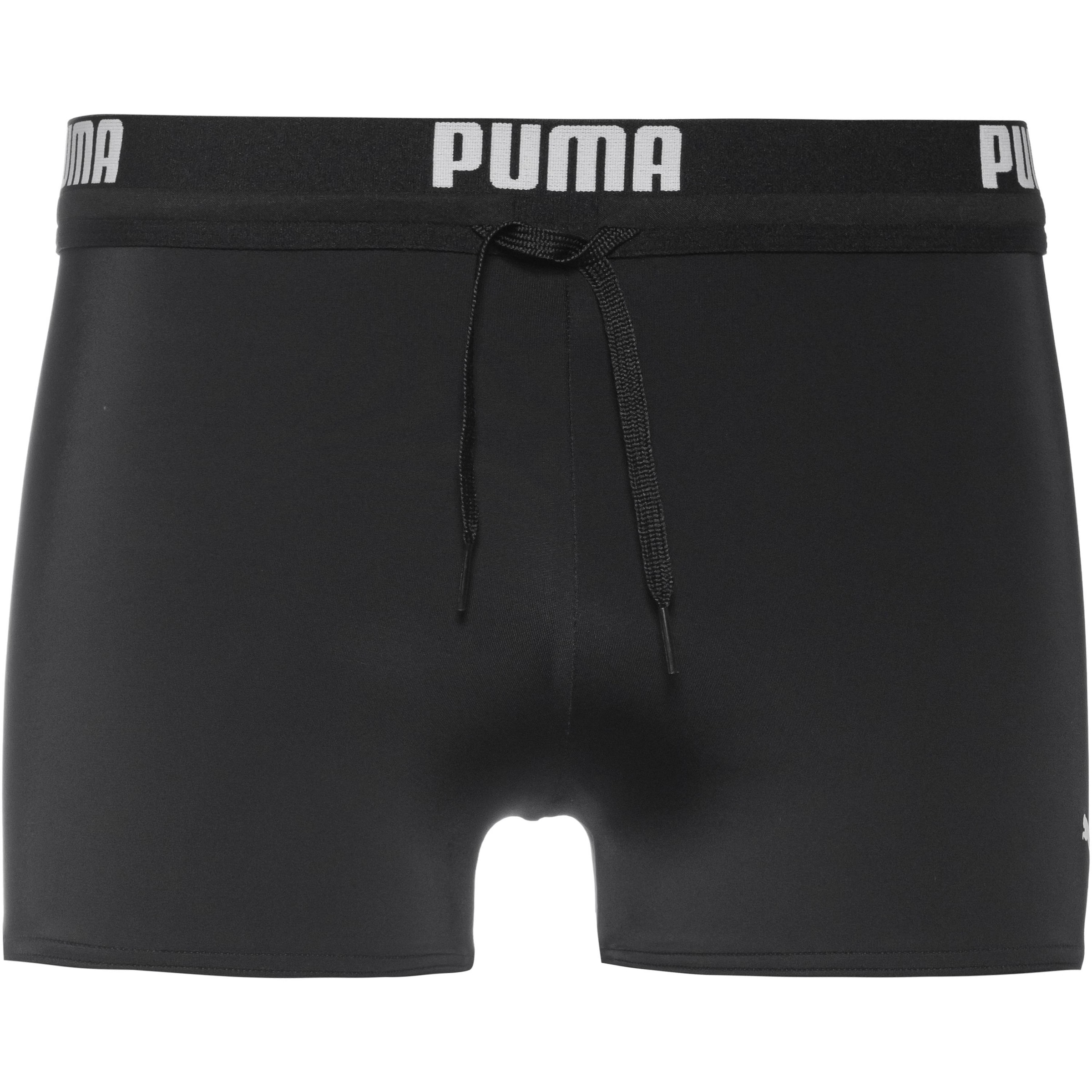 Maillot de bain de sport PUMA en noir : devant