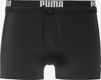 PUMA Urheilu-uimahousut värissä musta / valkoinen, Tuotenäkymä