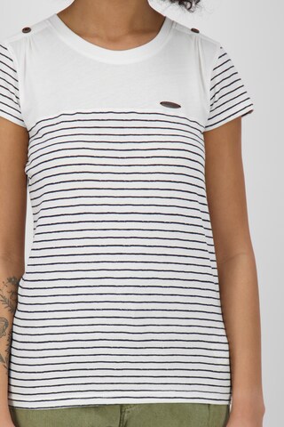 Alife and Kickin - Camisa 'Lio' em branco
