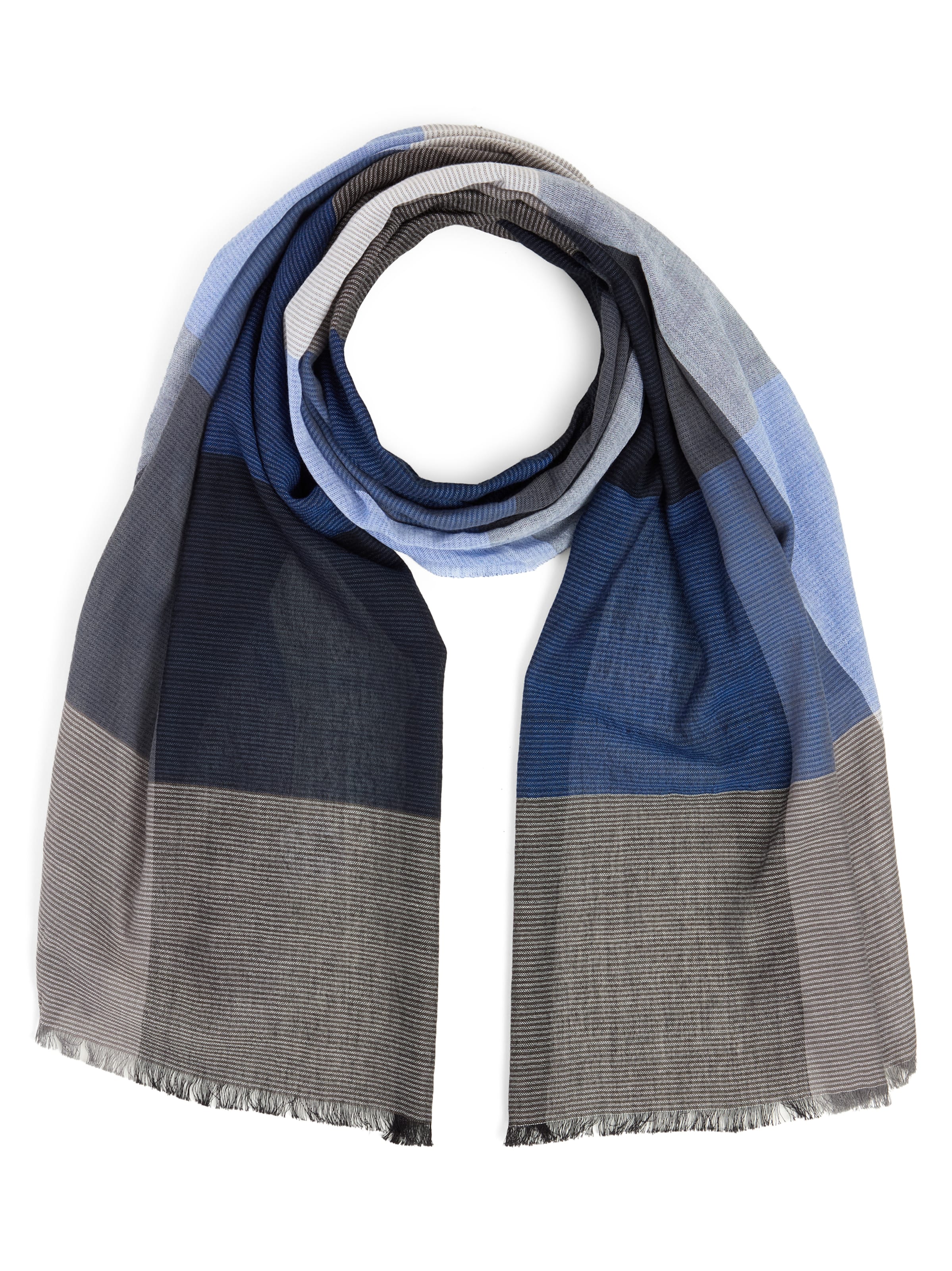 Nils Sundström Schal in Blau