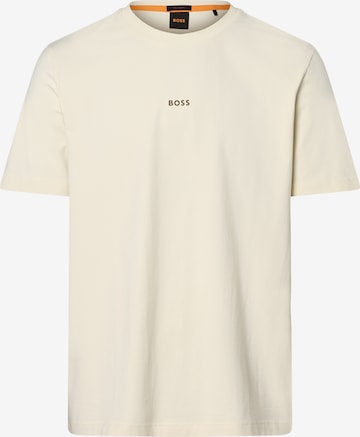 BOSS Orange Shirt 'Chup' in Beige: voorkant