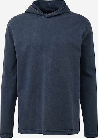 QS Shirt in Blauw: voorkant