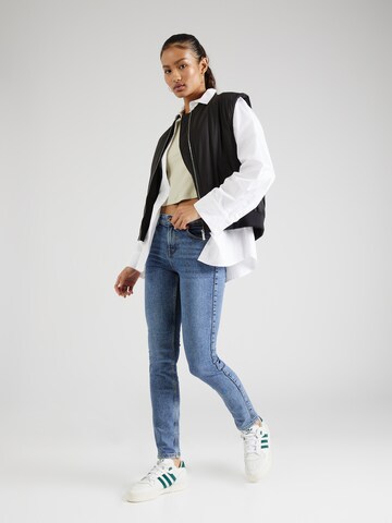 PIECES Slim fit Jeans 'PCNUNNA' in Blue
