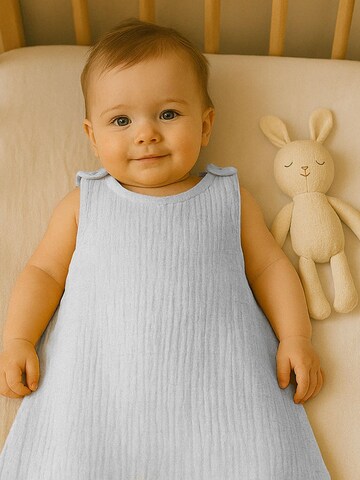 Sac de couchage 'Organic Cotton Summer Sleeping Bag' PAPATE en blanc : devant