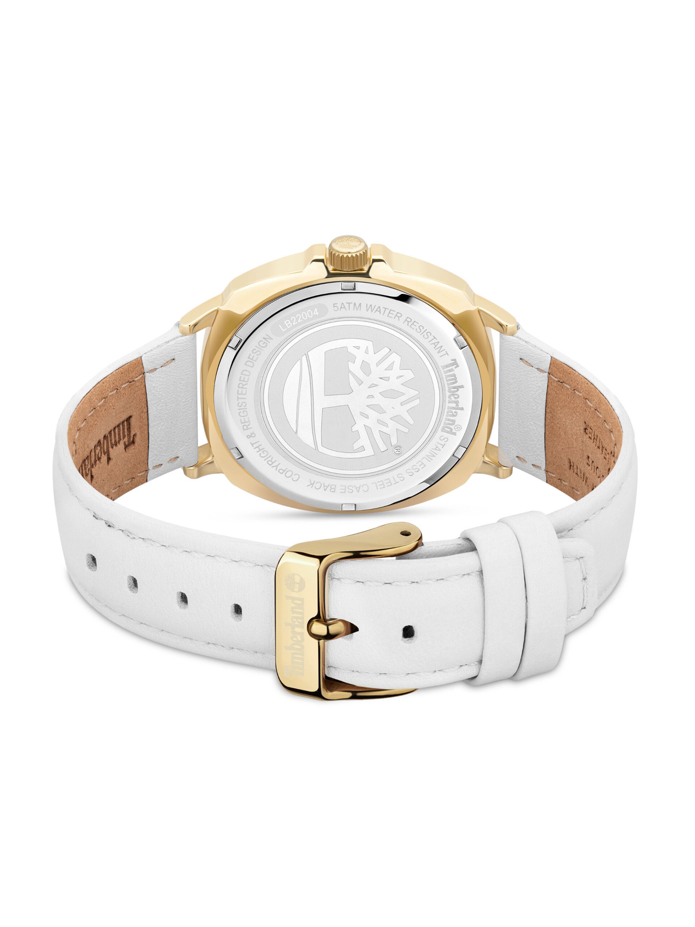 TIMBERLAND Analoguhr 'LEDYARD' in Weiß