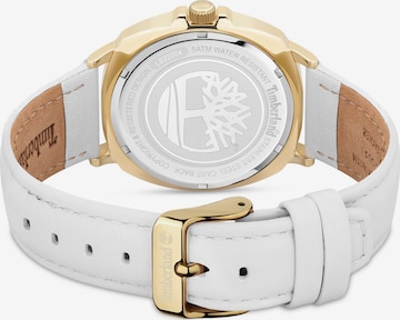 TIMBERLAND Analoog horloge 'LEDYARD' in Wit