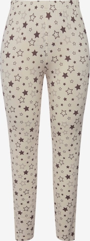 Ulla Popken Skinny Leggings in Beige: voorkant