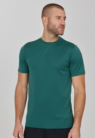 T-Shirt fonctionnel 'VERNON' ENDURANCE en vert : devant