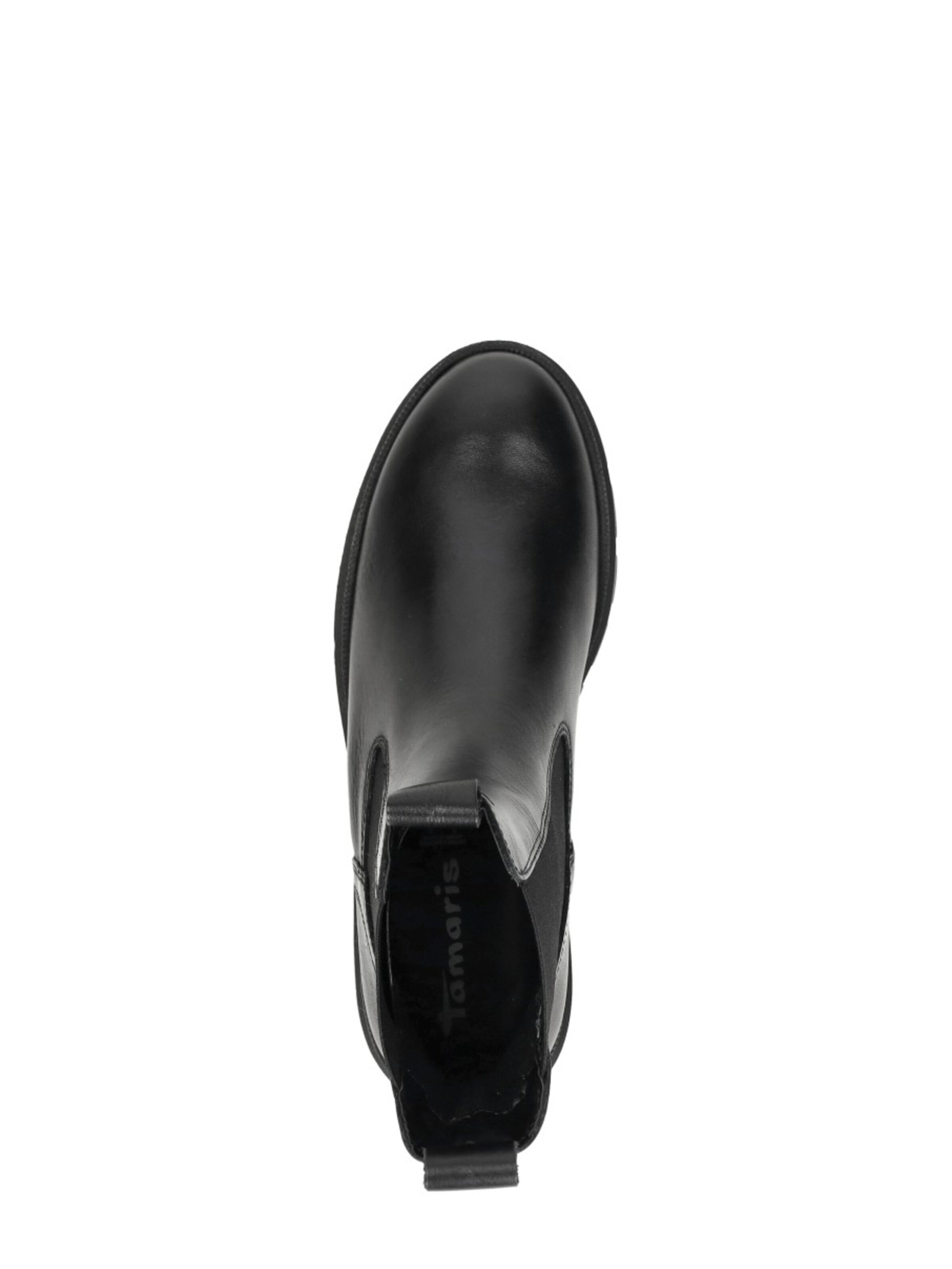 Boots 'Enkellaarsjes Plat' Tamaris en noir