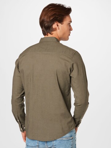 Clean Cut Copenhagen Regular fit Button Up Shirt in Green
