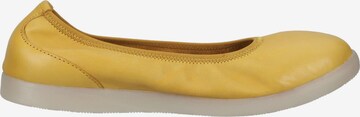 Softinos Ballet Flats in Yellow