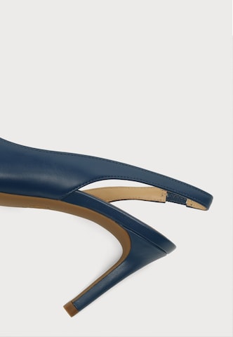 MICHAEL Michael Kors Γόβες slingback 'ALINA' σε μπλε