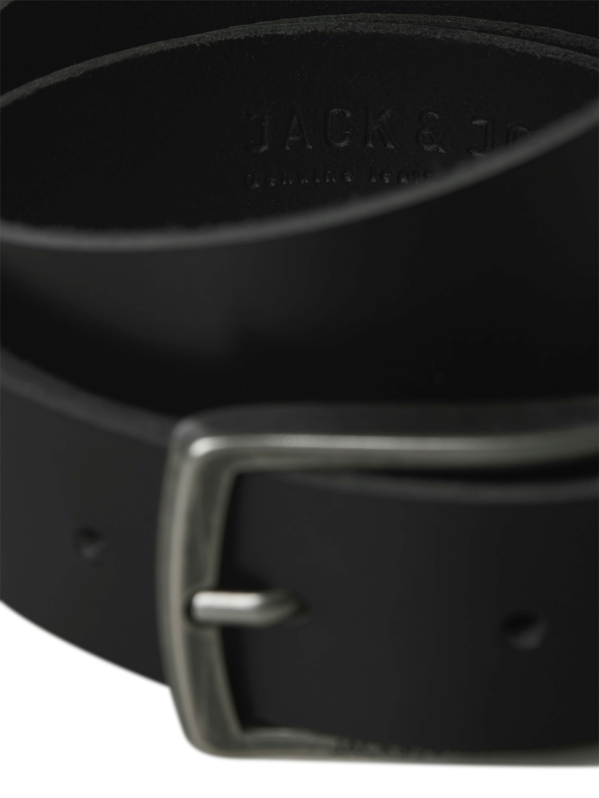 JACK & JONES Opasek 'JACTORINO' – černá