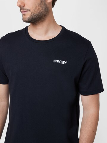 OAKLEY Sportshirt 'Marble' in Schwarz