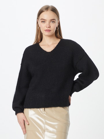 Y.A.S Sweater in Black: front