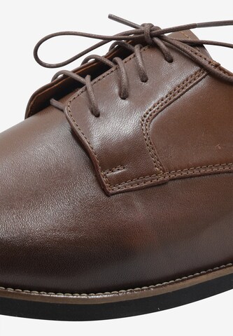 DreiMaster Klassik Lace-Up Shoes in Brown